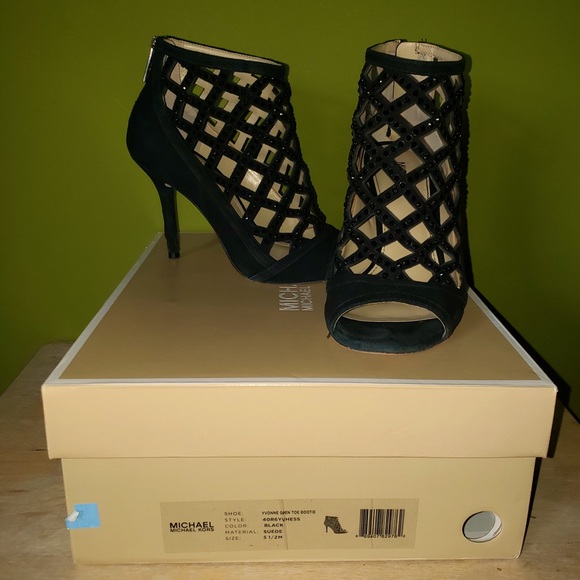 Michael Kors Yvonne Open Toe Bootie - Picture 3 of 4